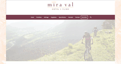 Desktop Screenshot of hotelmiraval.ch